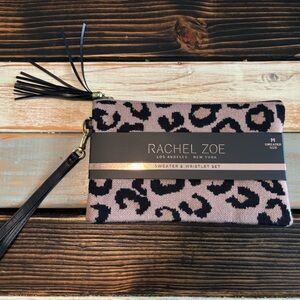 Rachel Zoe Leopard Print Wristlet